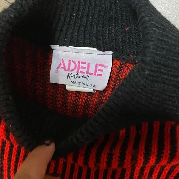 Vintage Adele Knitwear Teddy Bear Kawaii Sweater - Picture 4 of 7